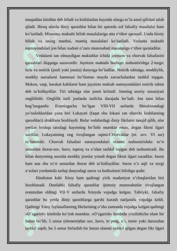 Falsafaning tarixiy va odamning hayotida falsafaning o’rni 4