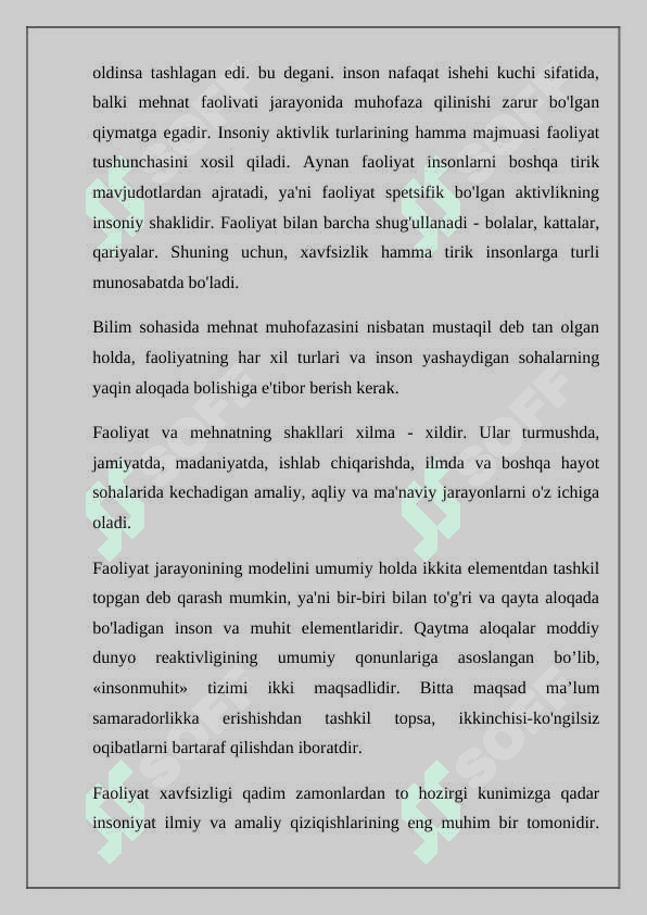 Faoliyat xavfsizligini ta'minlashda psixologik omillarning ahamiyatiFaoliyat xavfsizligini ta'minlashda psixologik omillarning ahamiyati 3