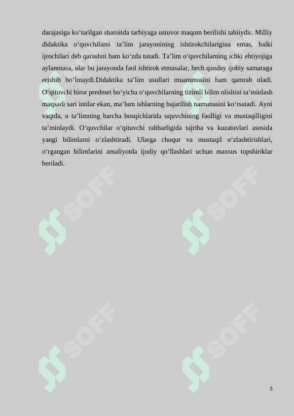 ZAMONAVIY DIDAKTIK KONSEPSIYALAR 5