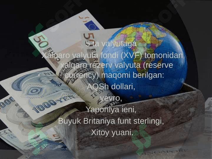 Pulning xalqaro munosabatlardagi harakati pptx 5