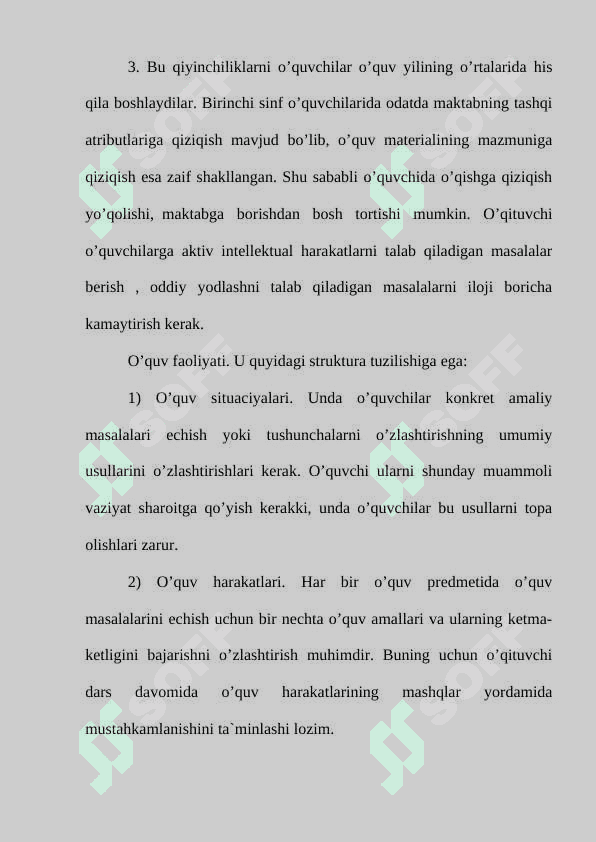 Boshlang‘ich sinf o‘quvchilarini psixologik-pedagogik o‘rganish 3