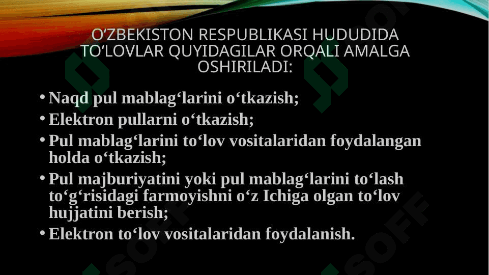To’lov ketma-ketligi pptx 6