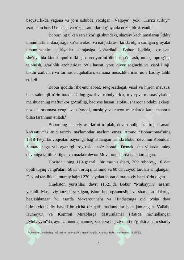 BOBUR RUBOIYLARINI SHARHLAB O‘RGANISH KURS ISHI 5