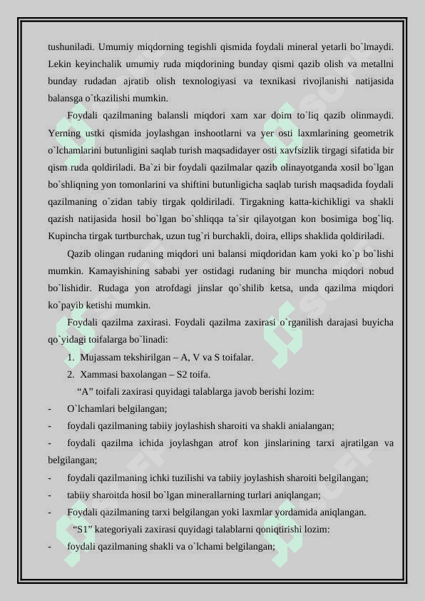 Foydali qazilma konlarini qidirish va razvedka qilish 3