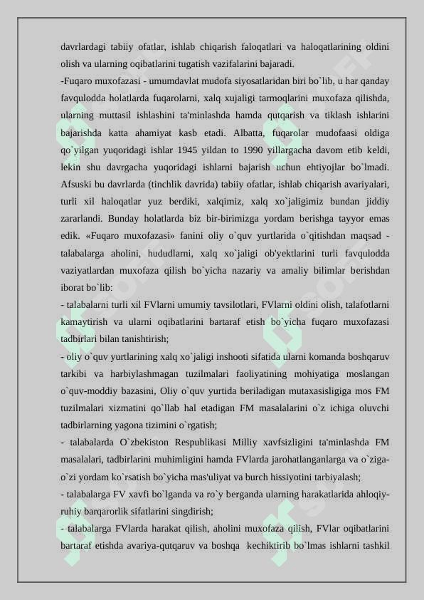 Fuqaro muhofazasi tug'risidagi qonun bandlarini o'rganish 3