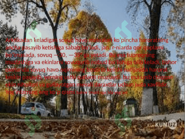 Ob-havo elementlari va iqlim 6