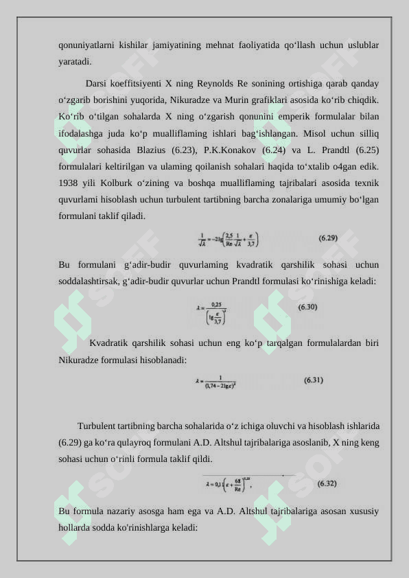 Gidravlik ishqalanishni topish 3