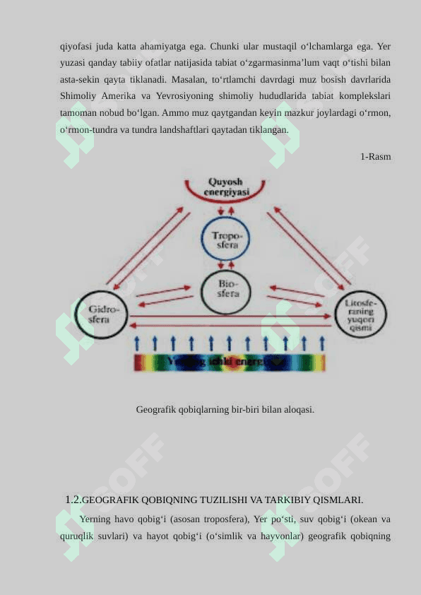 «Geografik qobiqning asosiy qonuniyatlari» 8