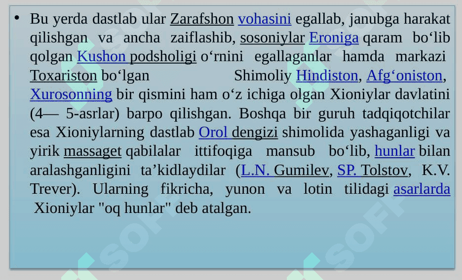 Ilk o‘rta asrlarda Xorazm, Xioniylar, Kidariylar davlatlari 3