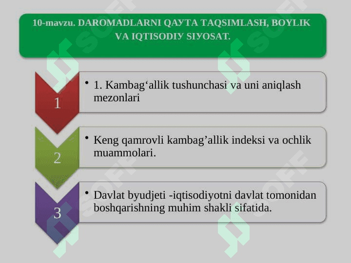 DАRОMАDLАRNI QАУTА TАQSIMLАSH, BOYLIK  VА IQTISОDIУ SIУОSАT. 2
