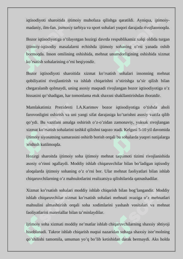Ijtimoiy soha iqtisodiyoti 3