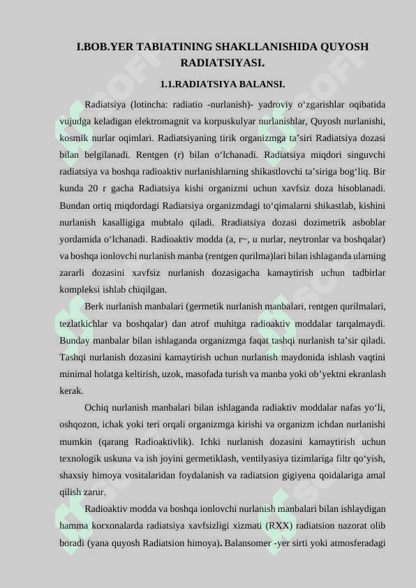 «Yer tabiatining shakllanishiga ritmiklik,issiqlik,davriylik hodisalarining ta`siri » 4