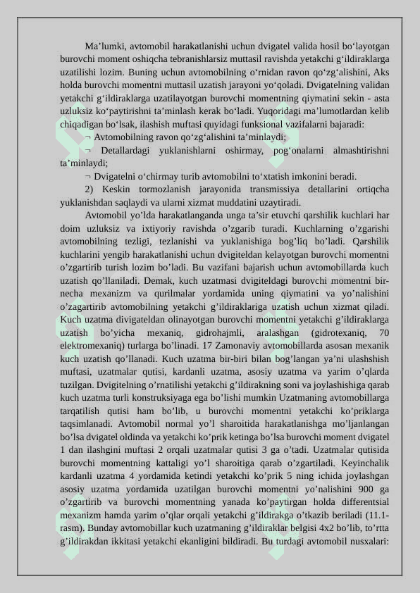 Ilashish karteri yetaklovchi disk detallarini tiklash 2