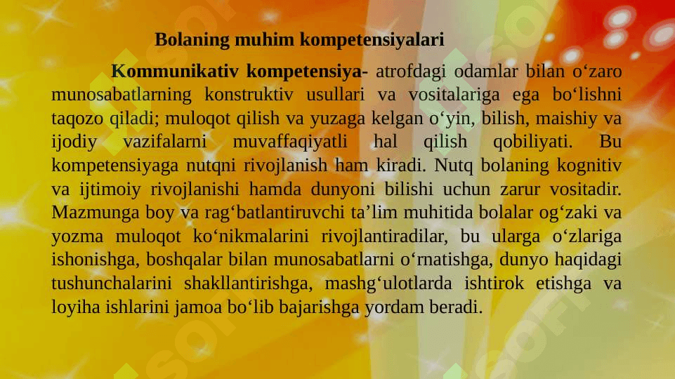 Takomilashgan ilk qadam davlat dasturi 6