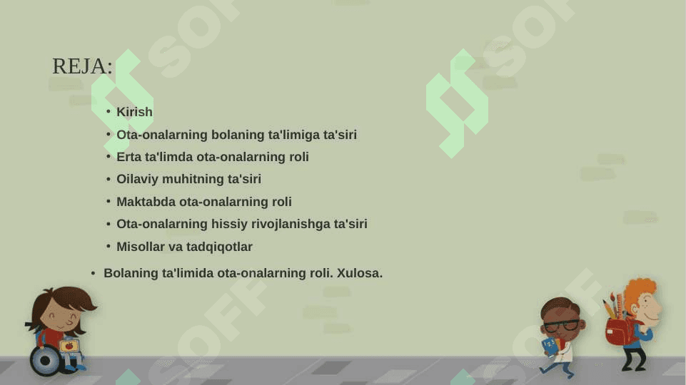 Bolalarni maktabga tayyorlashda ota-ona o’rni 2