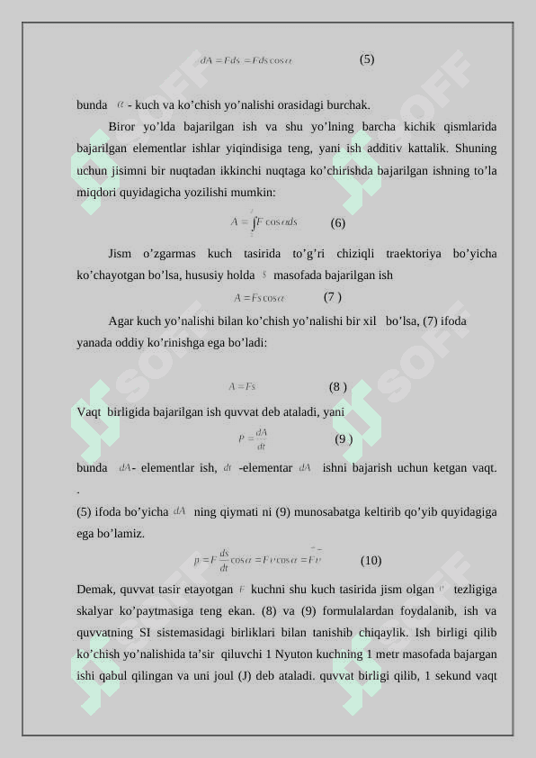 Implus o‘tish funksiyasini algebraik usulda aniqlash 4