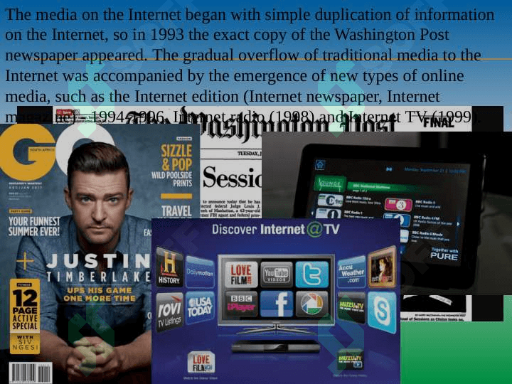 Media portals. newspapers. Newspapers and mazines, TV and radio 3
