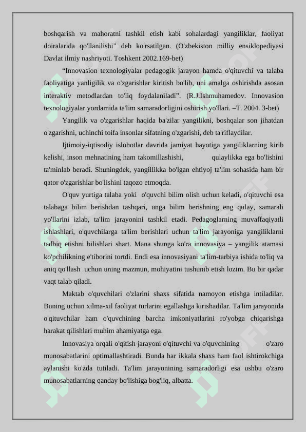 Innovatsion Ta’limda 4
