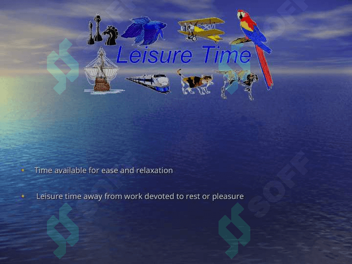 Leisure time 2