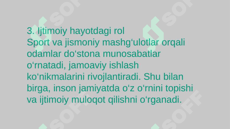 Jismoniy tarbiya va sportning shaxs hayotida tutgan òrni 4