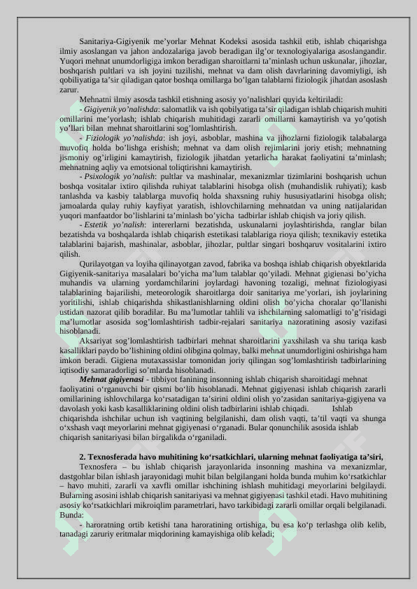 Ishlab chiqarish changlari va zaharli moddalarning inson organzimida salbiy tarsiri va ularga qarshi chora tadbirlar 3