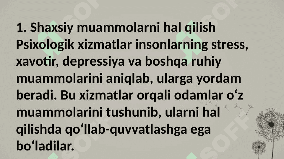Tashkilotda konfliktlarning psixologik sabablarini tushuntiring 3