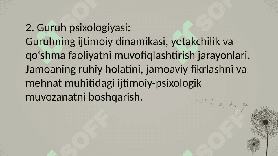 Tashkilotda konfliktlarning psixologik sabablarini tushuntiring 4