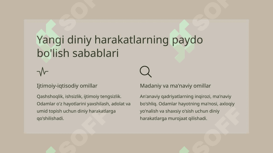Yangi diniy talimotlar va sektalar 5