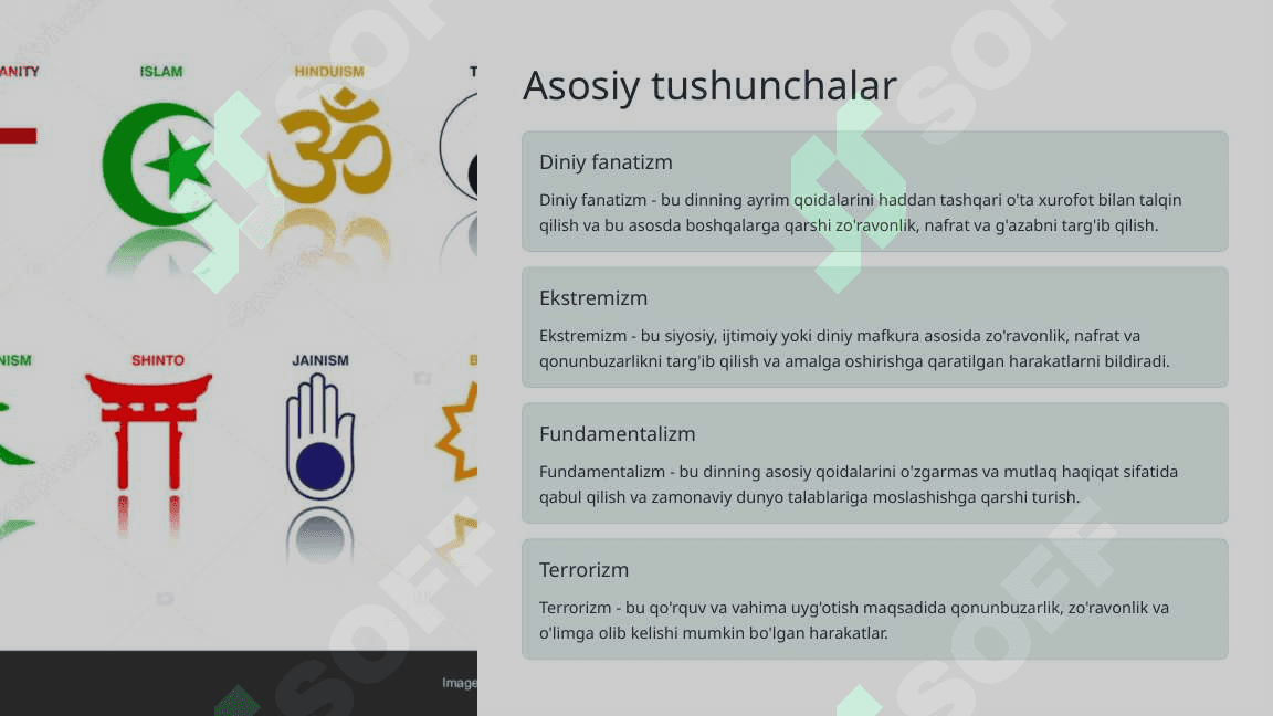 Diniy fanatizm, ekstremizm, fundamentalizm va terrorizmning tarixi va hozirgi davrda xavfsizlikga tahdidi 3
