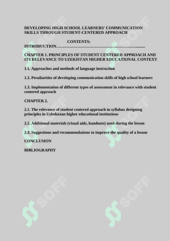 DEVELOPING HIGH SCHOOL LEARNERS' COMMUNICATION SKILLS THROUGH STUDENT-CENTERED APPROACH 2
