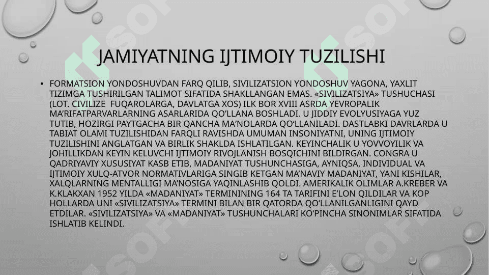 Jamiyat va insonning falsafiy muammolari 6