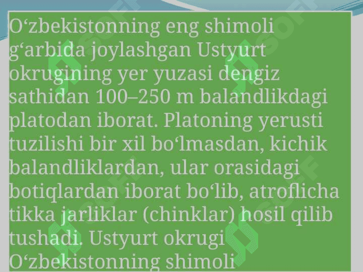 O‘zbekistonning tekislik provinsiyalari 7