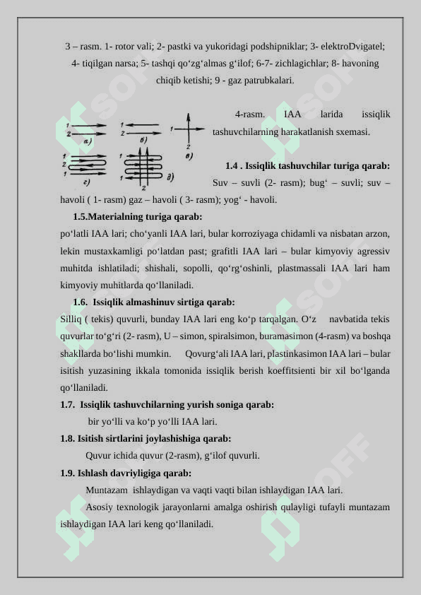 Issiqlik almashinish uskunalarining ishlash prinsipi 4