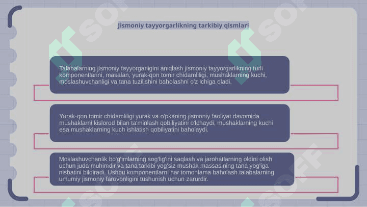 Talabalarning jismoniy tayyorgarliklarining aniqlash 4