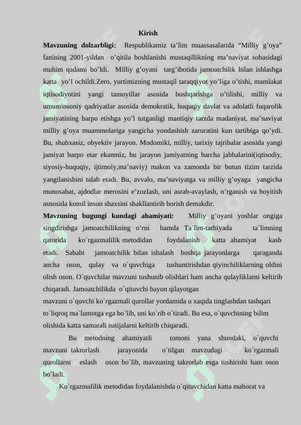 Milliy g’oya targ’ibotida jamoatchilik bilan aloqalar 2
