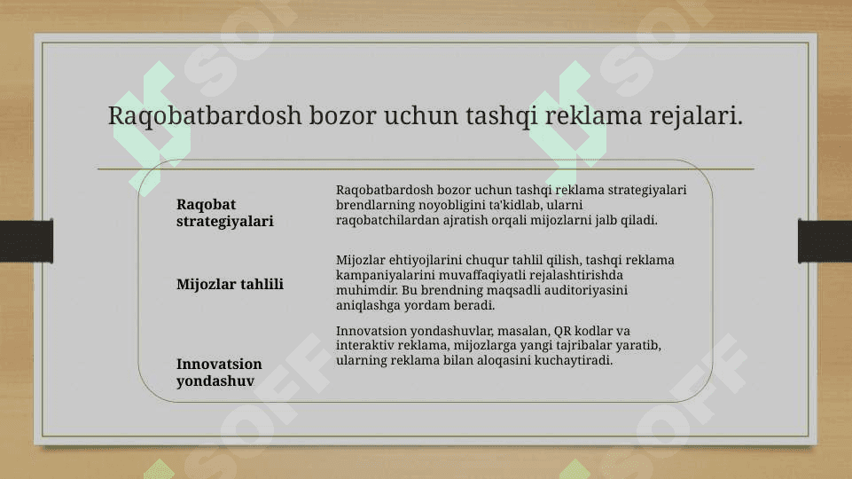 TASHQI REKLAMA HAQIDA 5