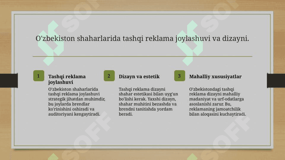 TASHQI REKLAMA HAQIDA 7