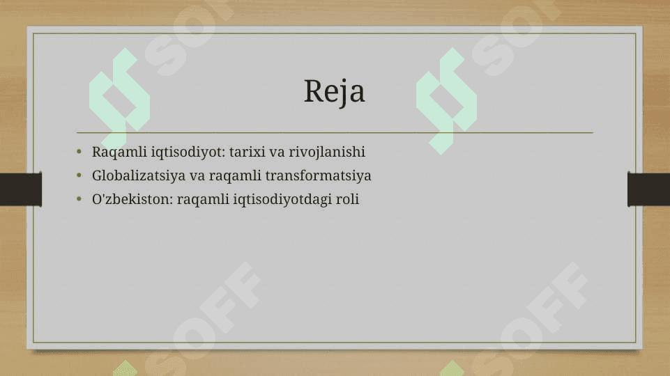 Raqamli iqtisodiyot paydo bolishi tarixi 2