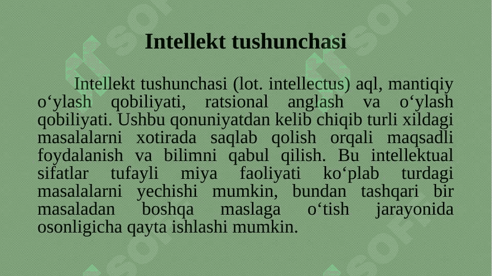 INTELEKTUAL BOSHQARUV TIZIMILARI 3