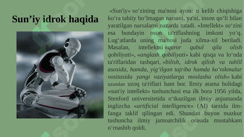 INTELEKTUAL BOSHQARUV TIZIMILARI 5