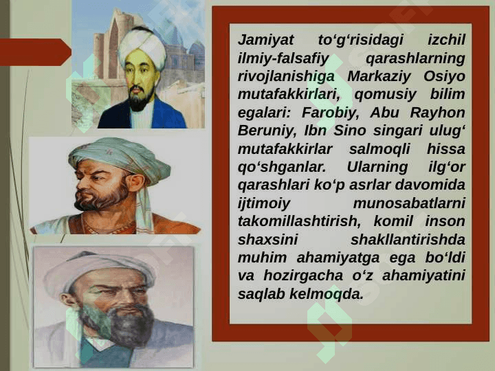 Jamiyat falsafasi va inson falsafasi 8