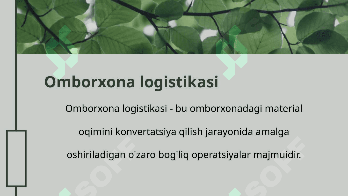 Qishloq xo’jaligida ombor logistikasi 2