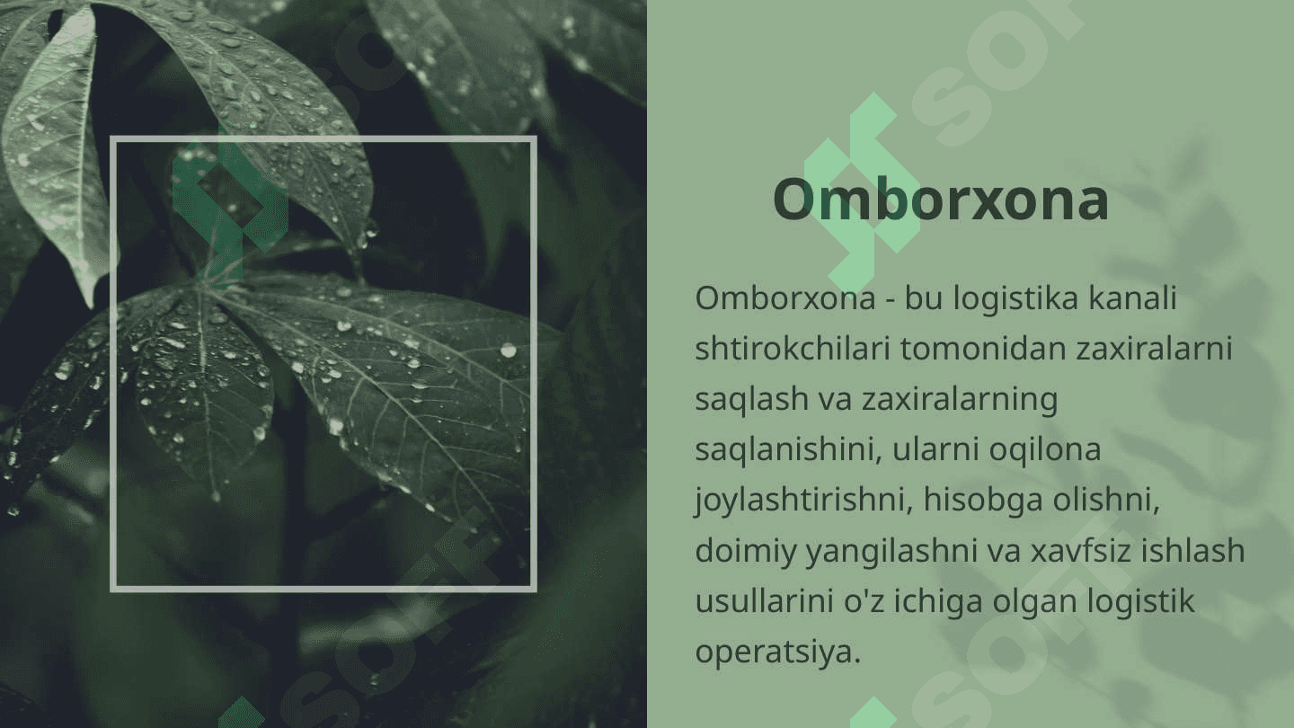 Qishloq xo’jaligida ombor logistikasi 4
