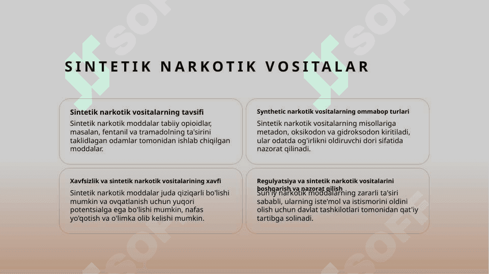 Tabiy va sintetik narkotik vositalar 7