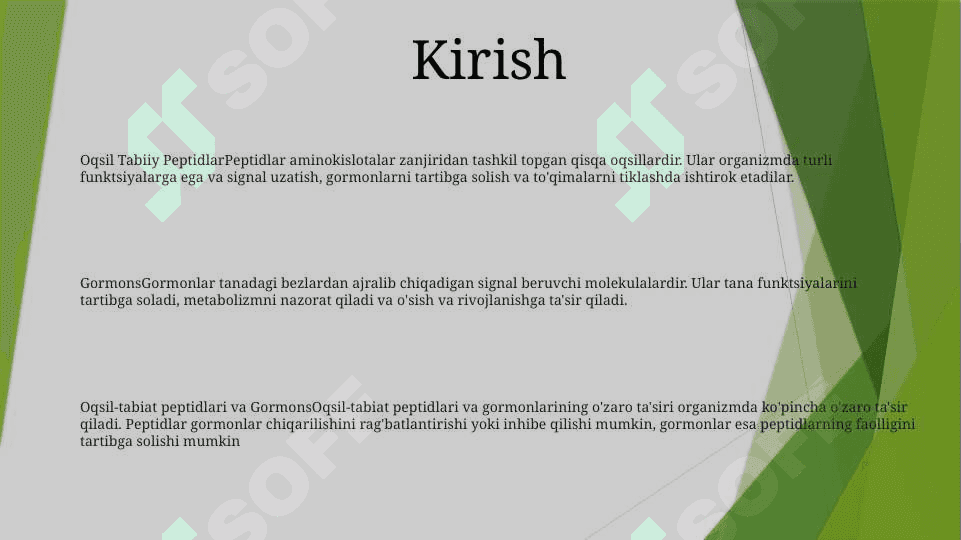 Oqsil Tabiatli Peptid Va Gormonlar 2