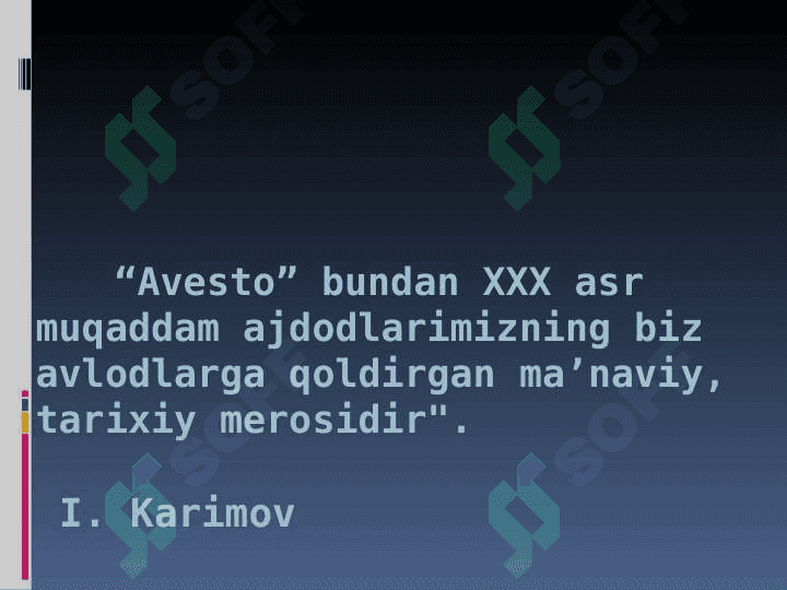 AVESTO 2