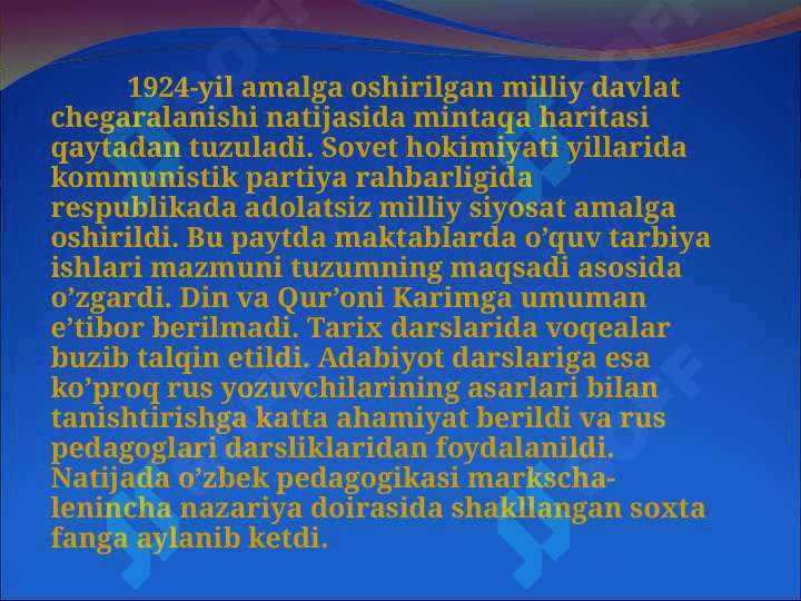 1917-1990-yillarda ta’lim-tarbiya, ma’orif va pedagogik fikr 8