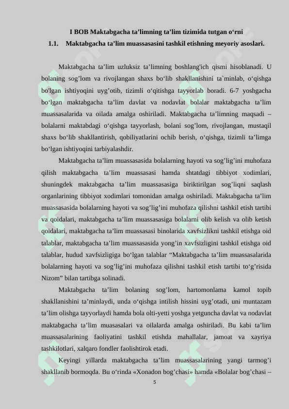 Ta’lim tizimida MTTning tutgan o‘rni va uning istiqbollari 5