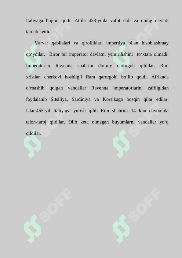 G‘arbiy Rim imperiyasini qulashi 6