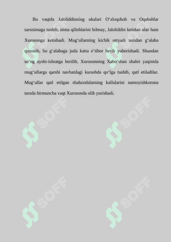 Jaloliddin Manguberdi yurt himoyachisi 6